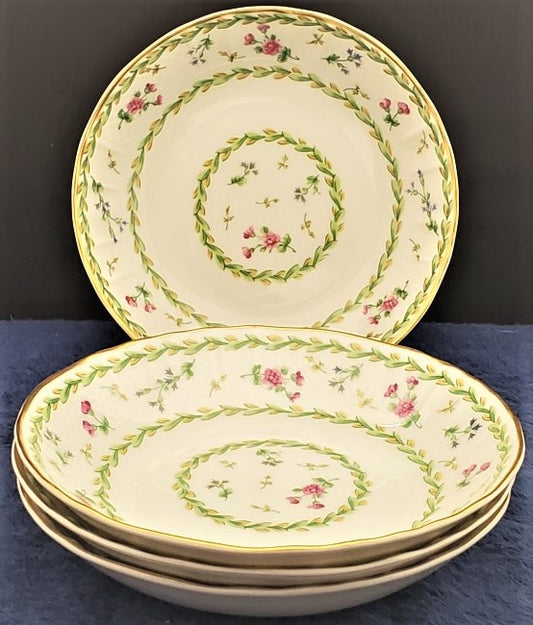 Set of 6 Bernardaud Artois Vert Fruit Bowls