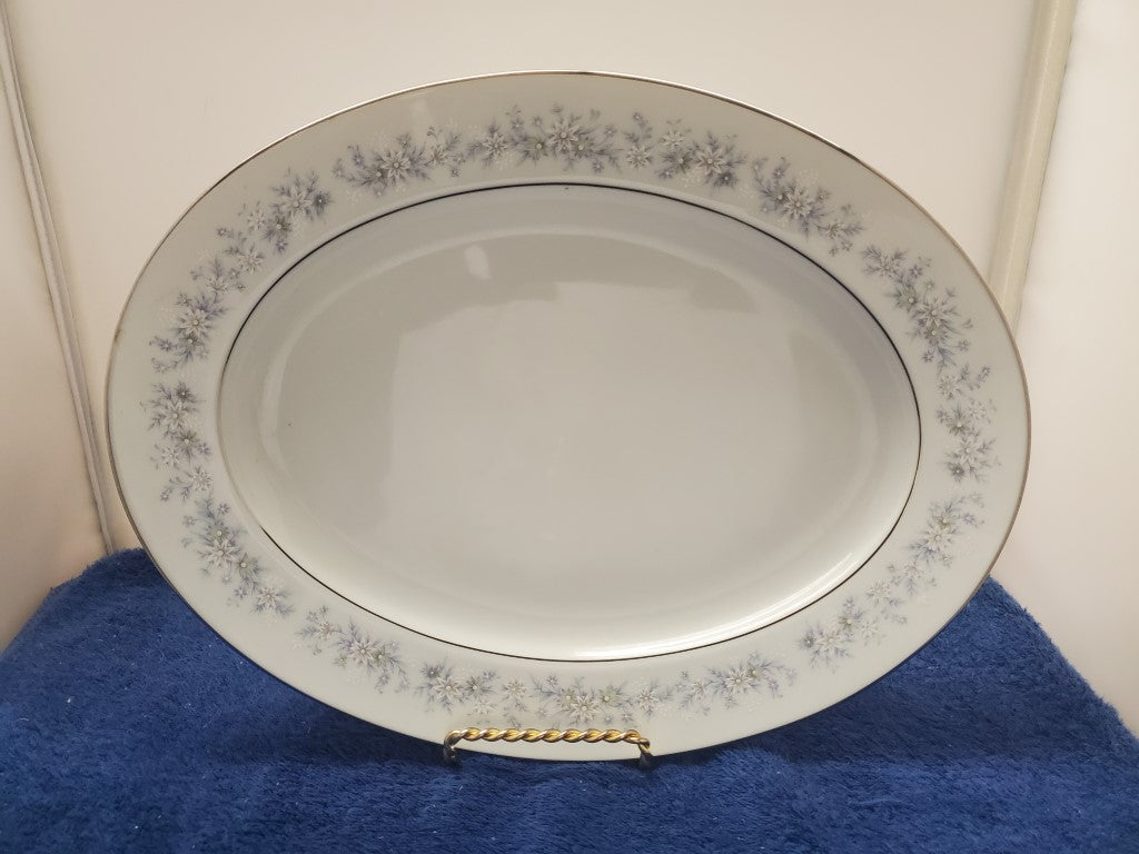 Noritake Marywood 16" Oval Serving Platter LK