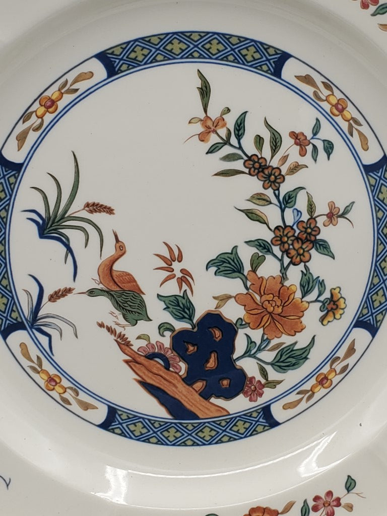 Set of 3 Wedgwood Chinese Teal Bread & Butter Plates LK