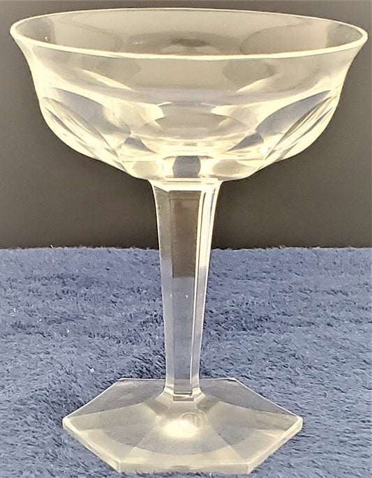 Set of 7 Moser Pope Champagne/Tall Sherberts