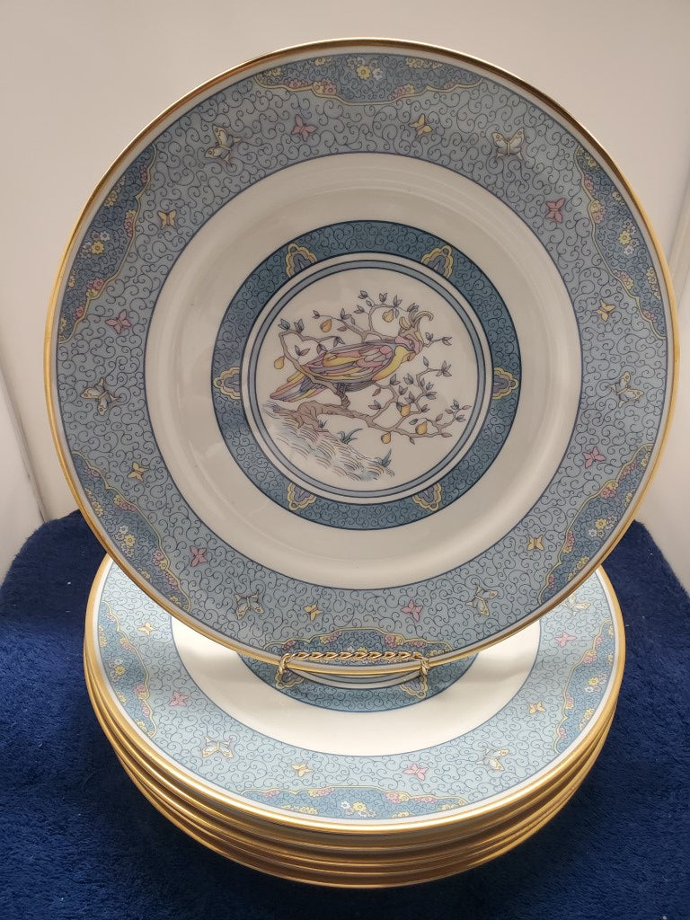 Set of 7 Oxford Malaysia Dinner Plates LK