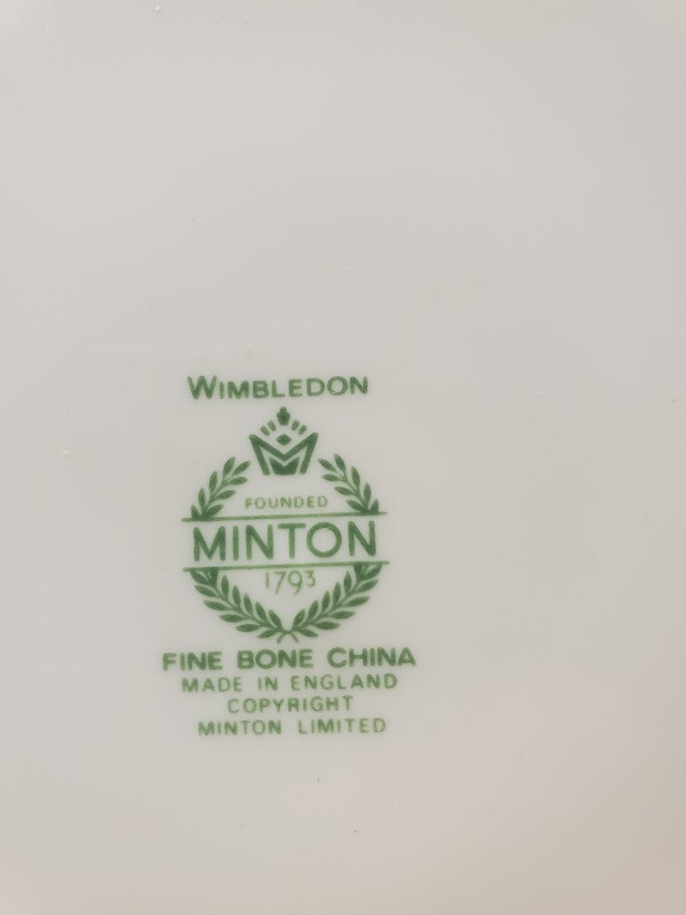 Set of 2 Minton Wimbeldon Dinner Plates LK