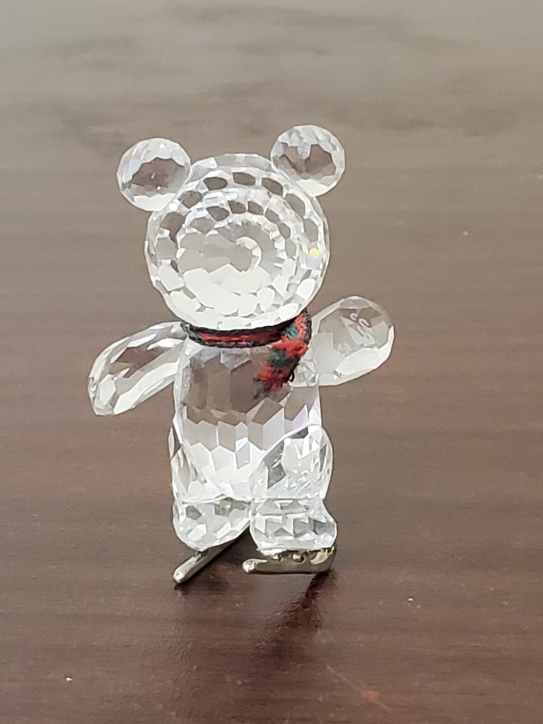 Swarovski Figurines Bear on Skis