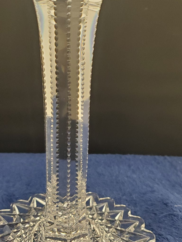 Unkown Unkown (Style 2) Crystal Compote on Pedestal