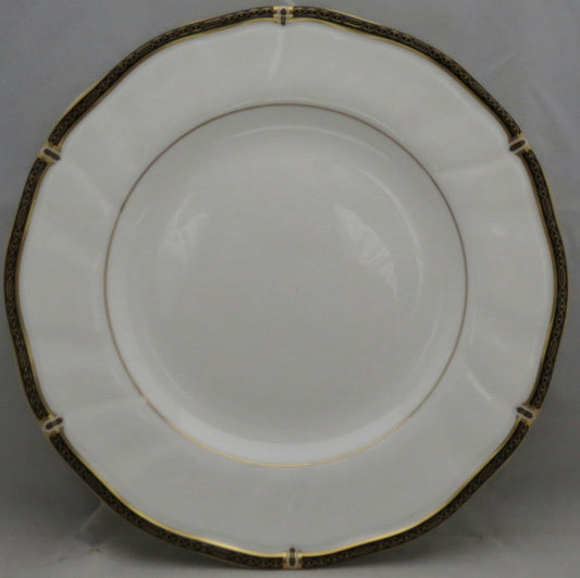 Set of 4 Wedgwood Windsor Black Bread & Butter Plates