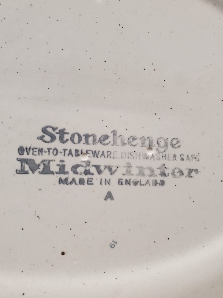 W R Midwinter Strawberry Oval Serving Platter LK