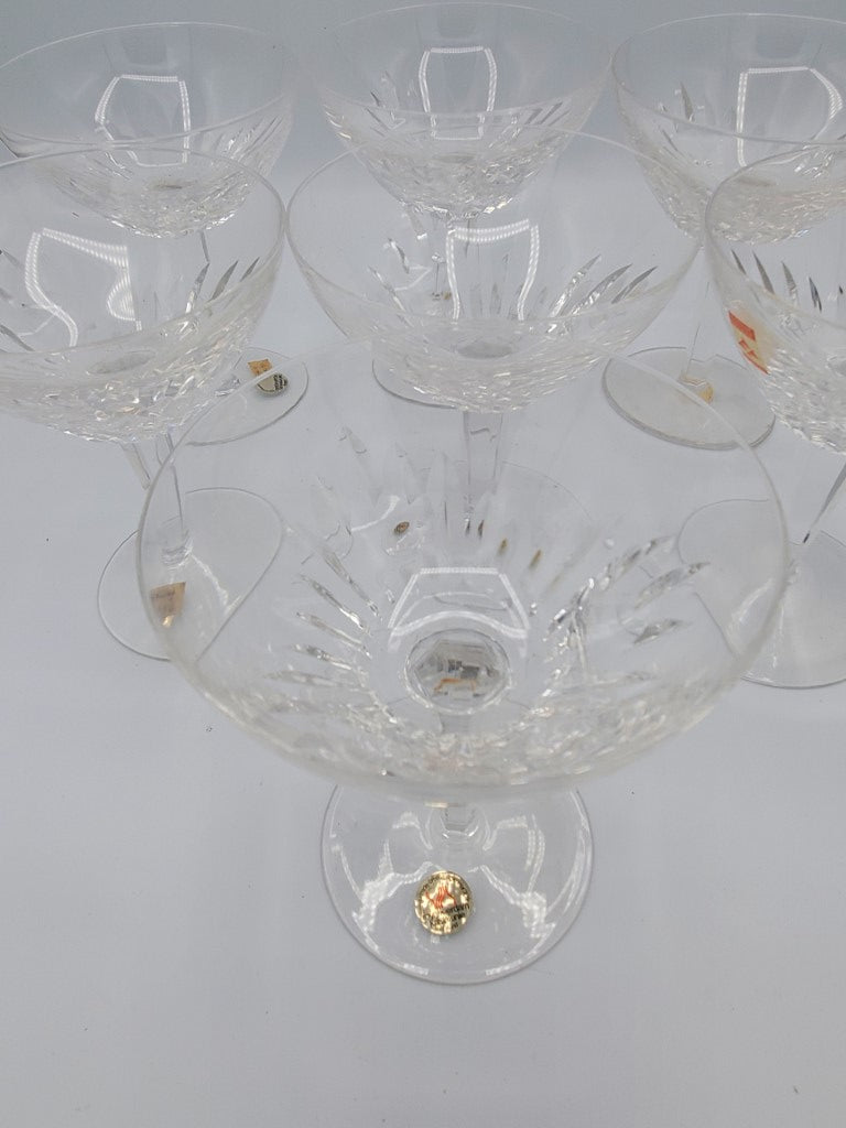 Set of 7 Royal Leerdam - Netherland Rubato Champagne/Tall Sherbets LK