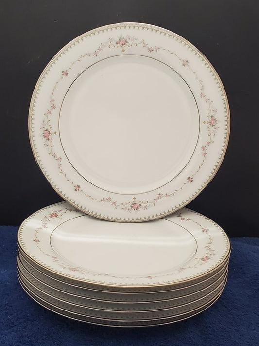 Set of 7 Noritake Fairmont Salad Plates LK