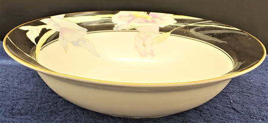 Mikasa Charisma Black Round Vegetable Bowl LK