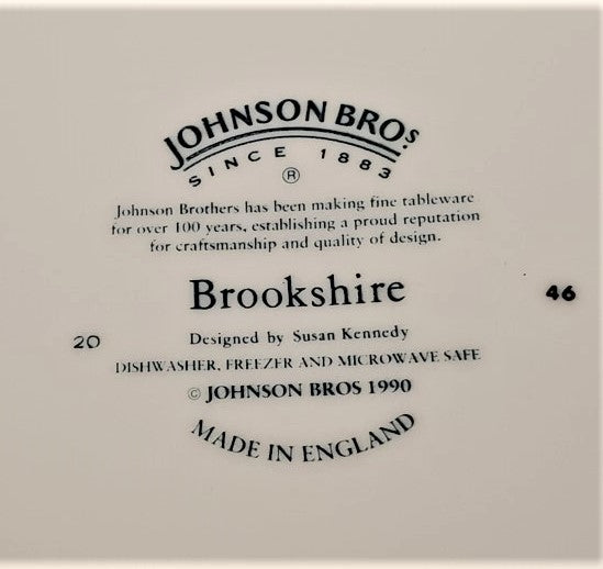 Johnson Brothers Brookshire 8" Round Vegetable Bowl