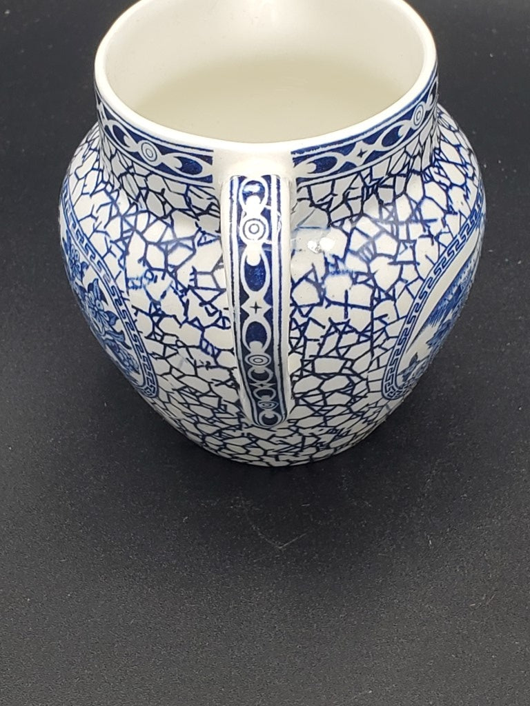 Adams Chinese Bird Creamer & Sugar Bowl with Lid LK
