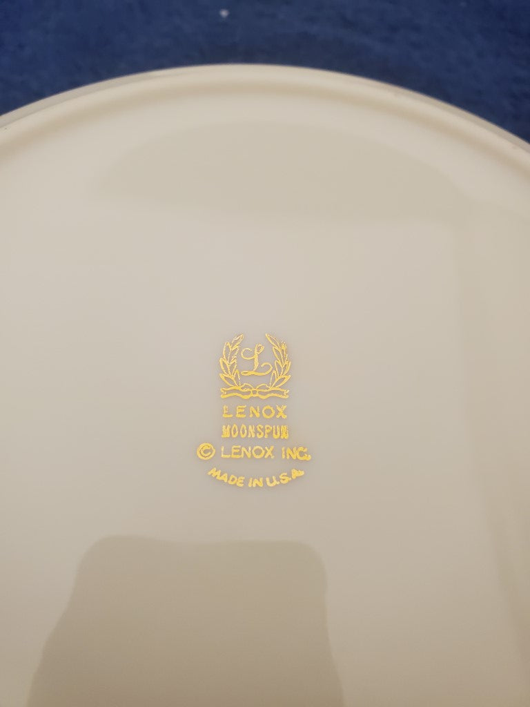 Set of 2 Lenox Moonspun Coupe Soup Bowls