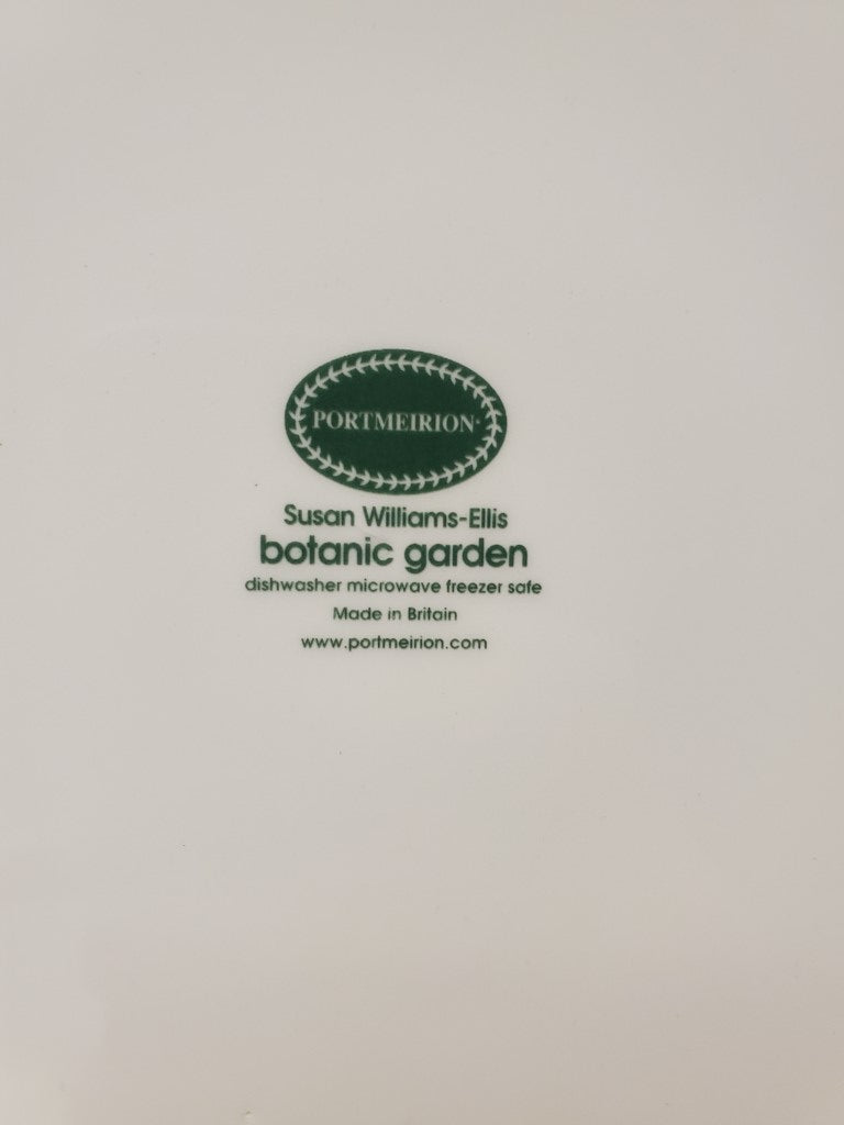Set of 4 Portmeirion Botanic Garden Mistletoe Salad Plates (Imperfect)
