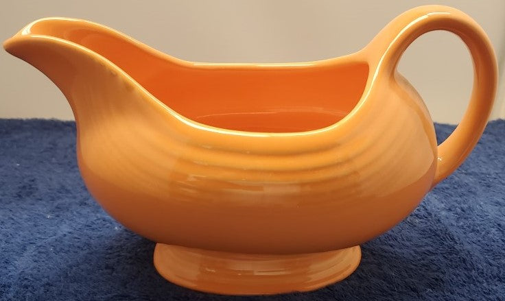Homer Laughlin Fiesta Tangerine Open Sauce Boat –