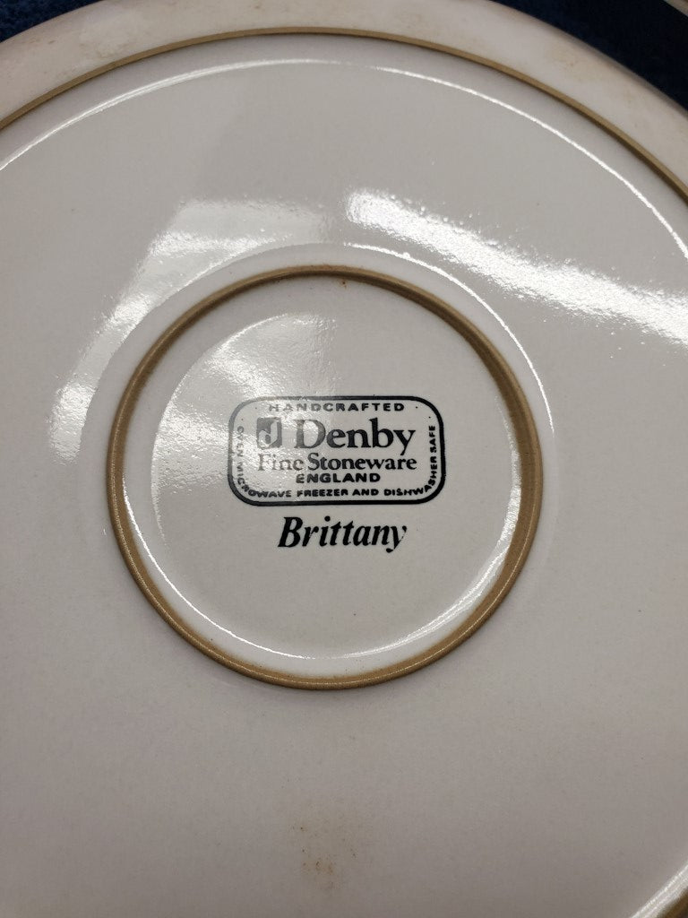 Set of 4 Denby Brittany Cup & Saucer Sets LK