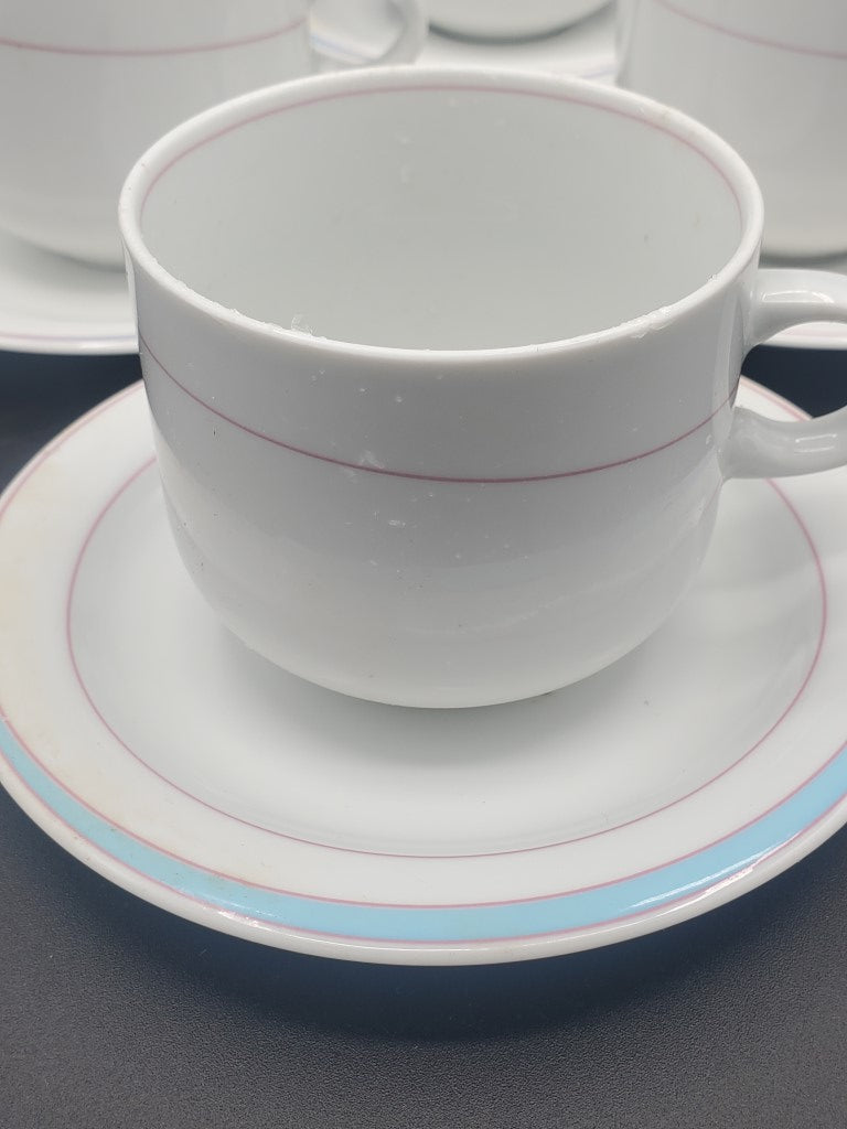 Set of 6 Arzberg Orion Cup & Saucer Sets LK