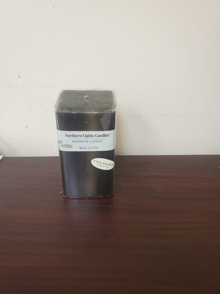 Northern Lights (NLC) Embers Premium Unscented Decorative Candle - Moss Green