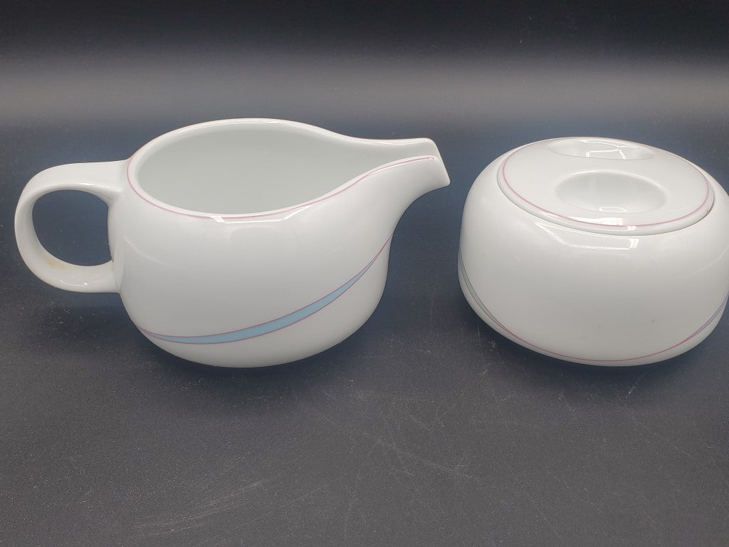 Arzberg Orion Creamer & Sugar Bowl with Lid LK
