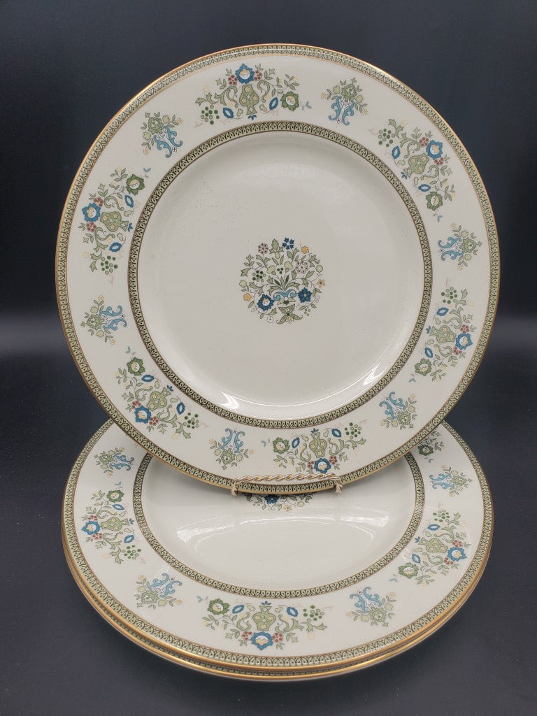 Set of 3 Minton Henley Dinner Plates LK