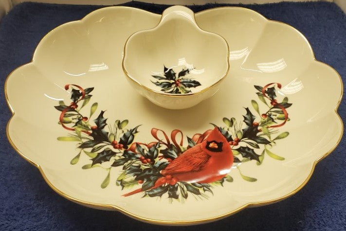 Lenox Winter Greetings Crudite (2 Pc)