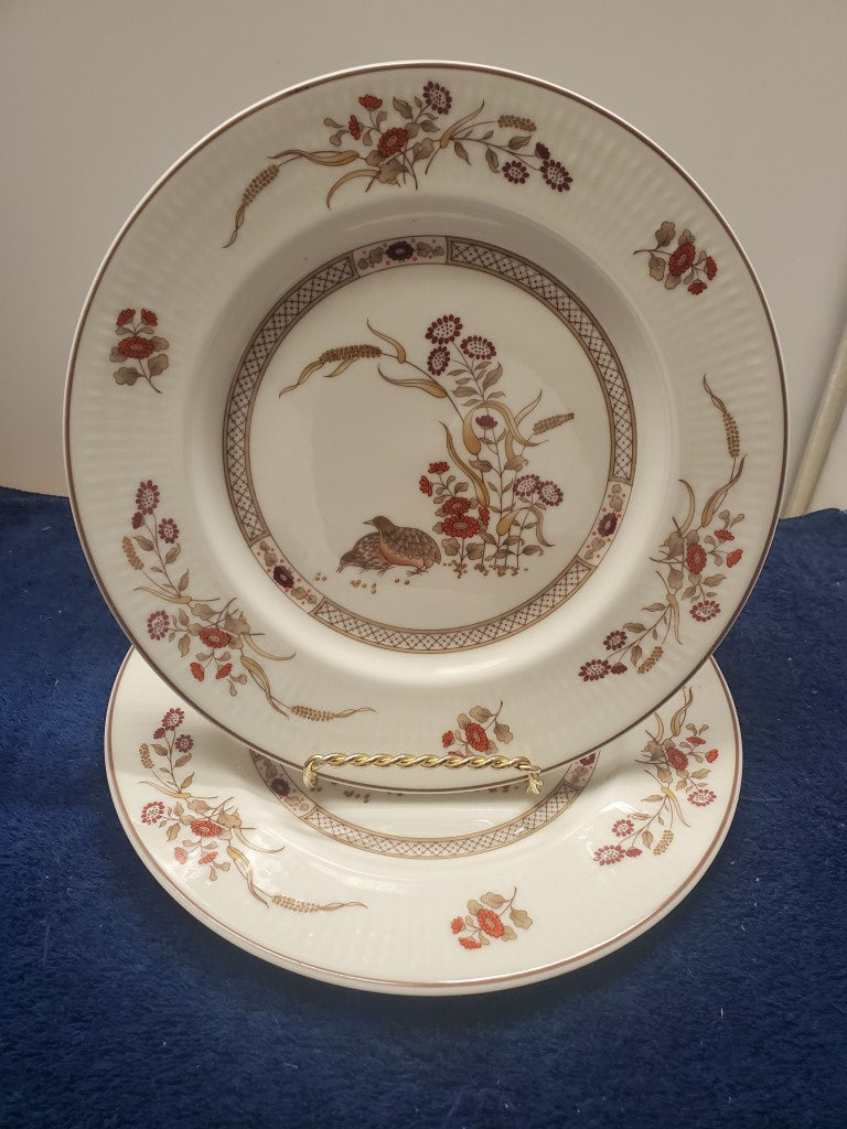 Set of 2 Royal Doulton Russet Glen Salad Plates LK