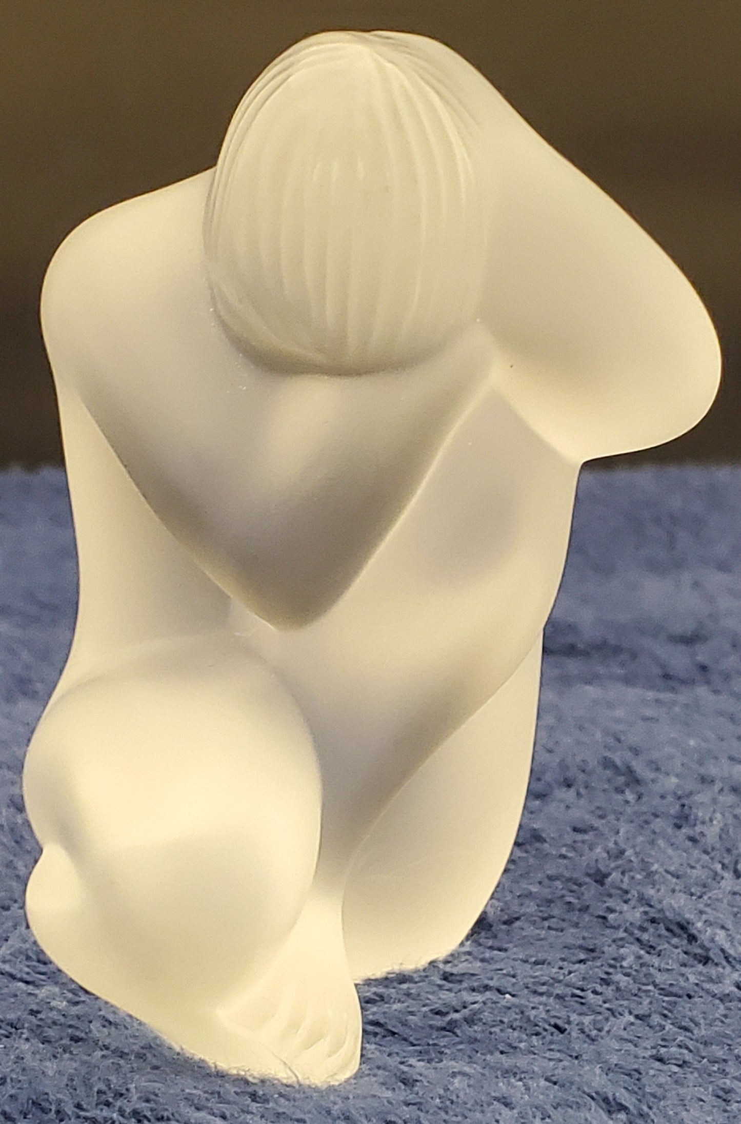 Lalique Nu Main (Woman Hand on Head) Statuette