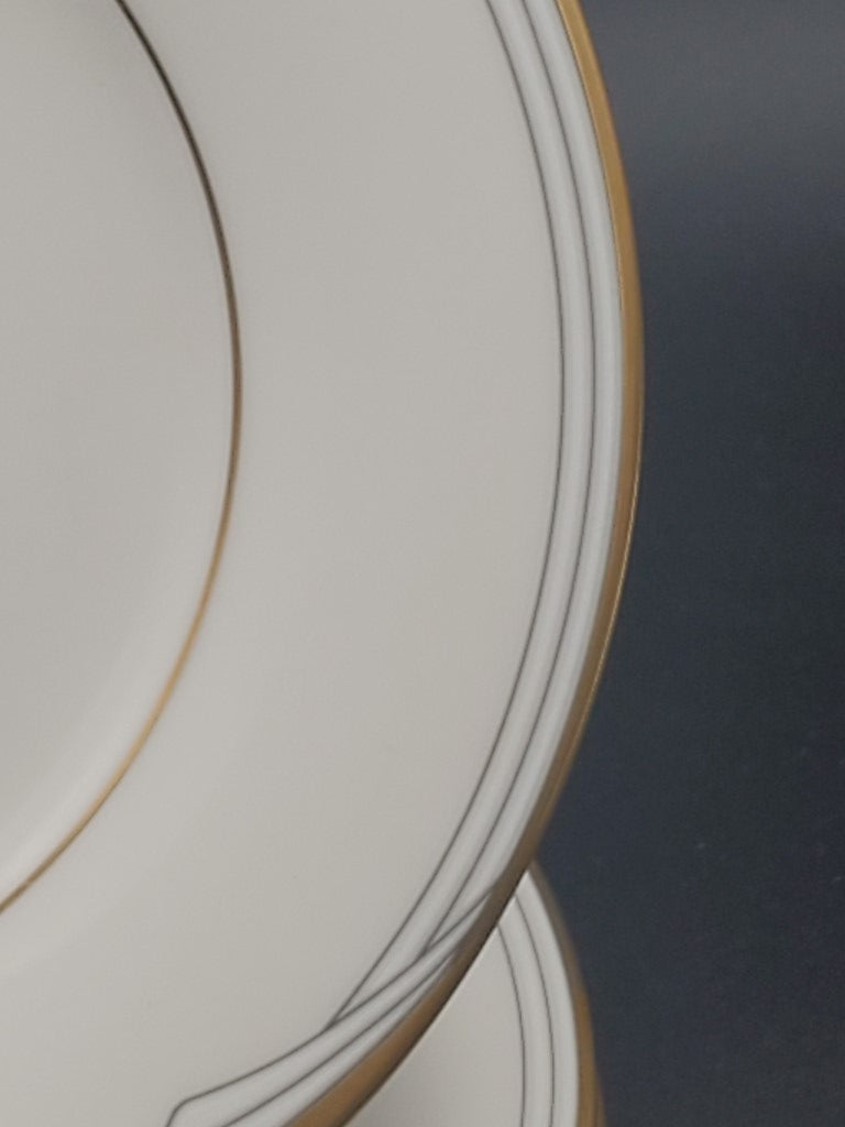 Set of 5 Noritake Golden Cove Dinner Plates LK