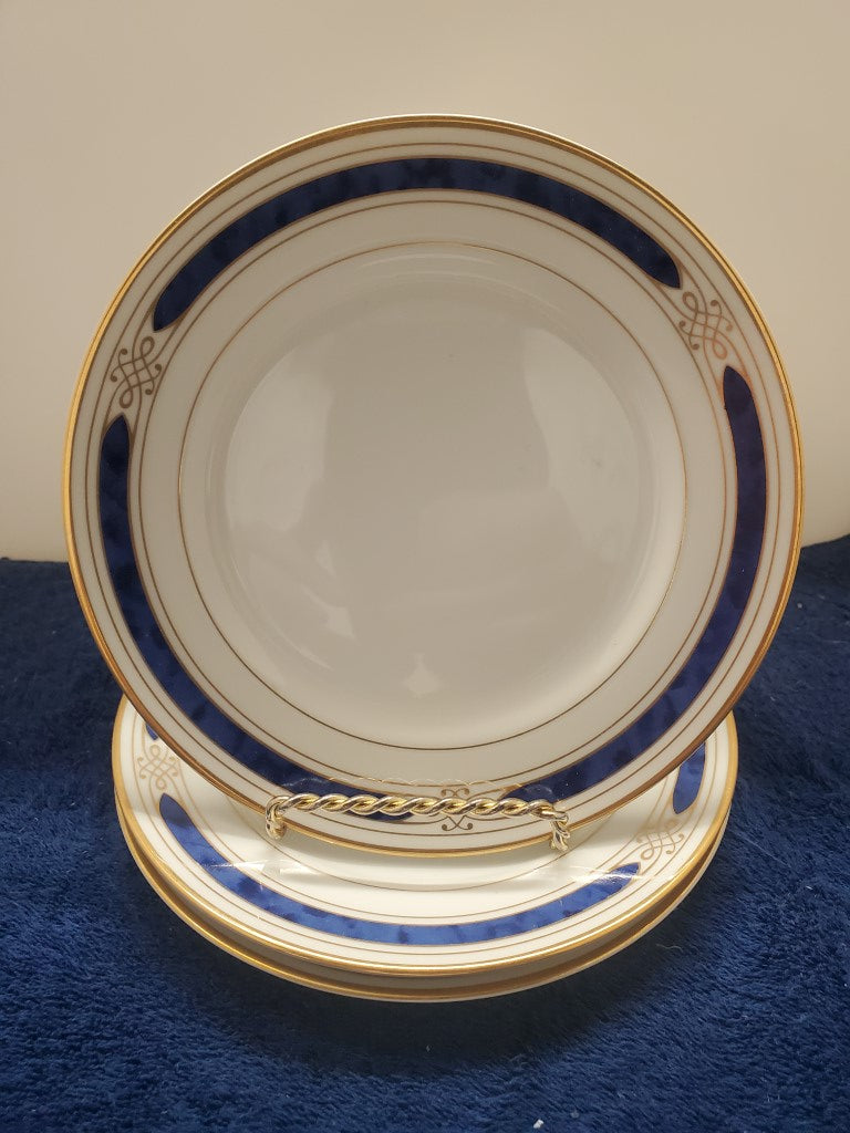 Set of 3 Gorham Regalia Court Lapis Salad Plates LK