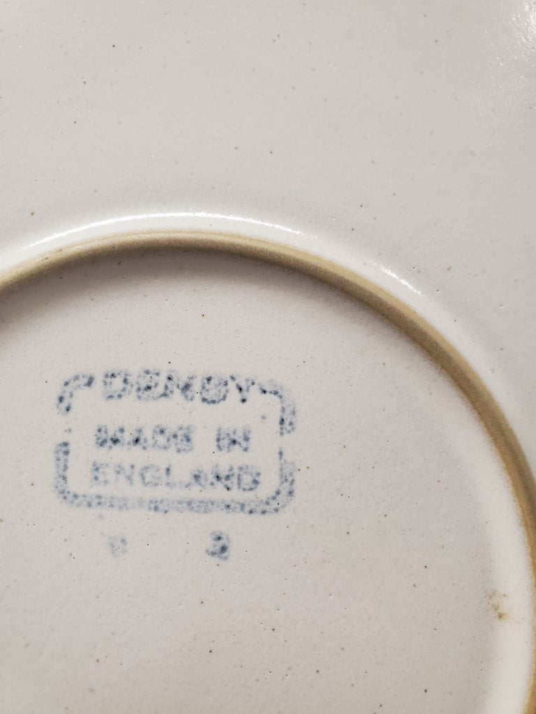 Set of 5 Denby Troubadour Dinner Plates LK