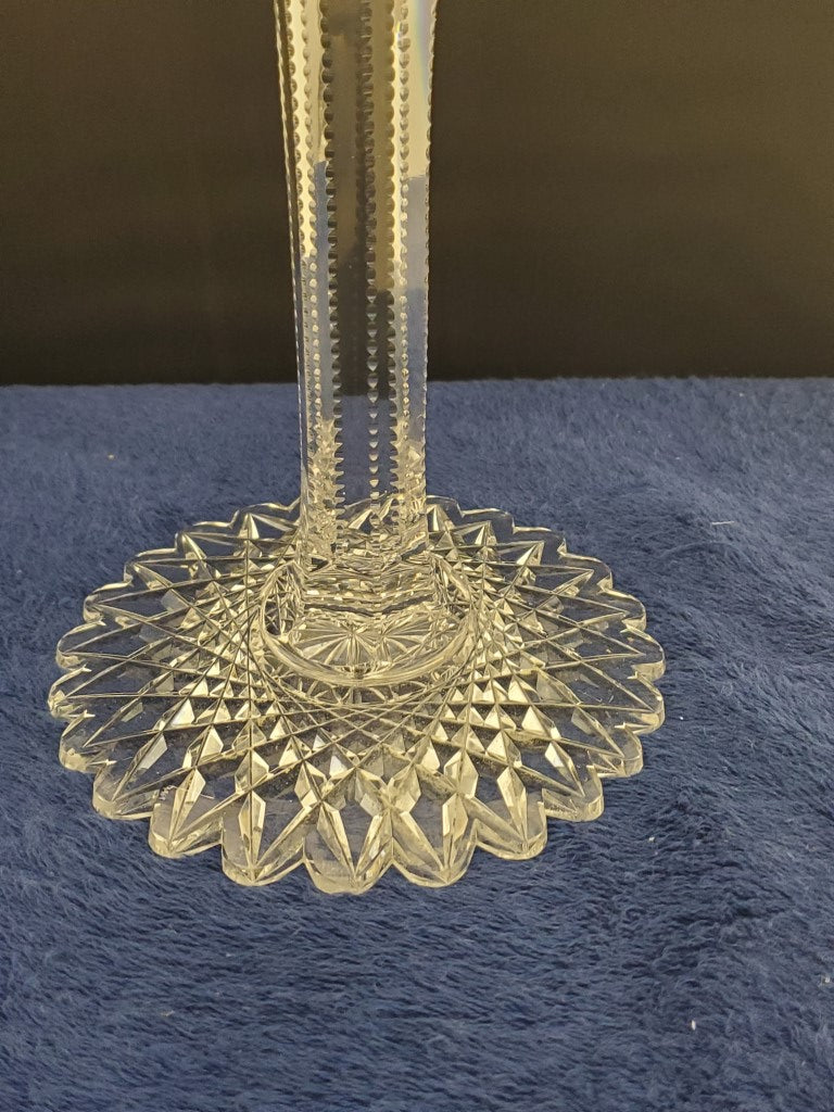 Unkown Unkown (Style 2) Crystal Compote on Pedestal