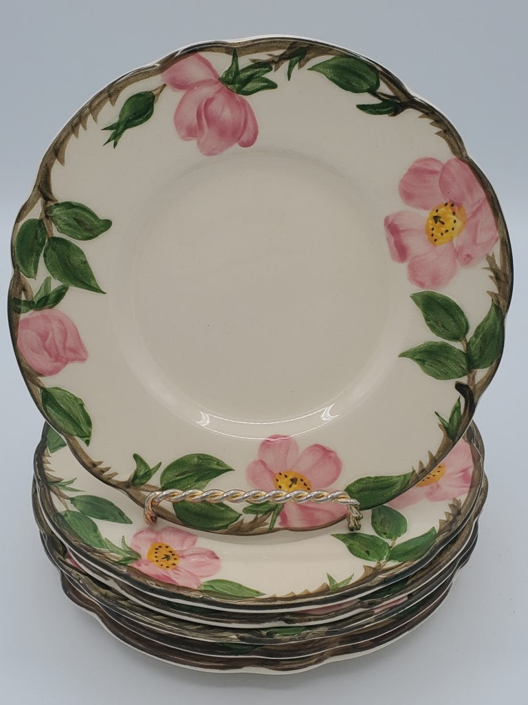 Set of 6 Franciscan Desert Rose (USA) Bread & Butter Plates LK