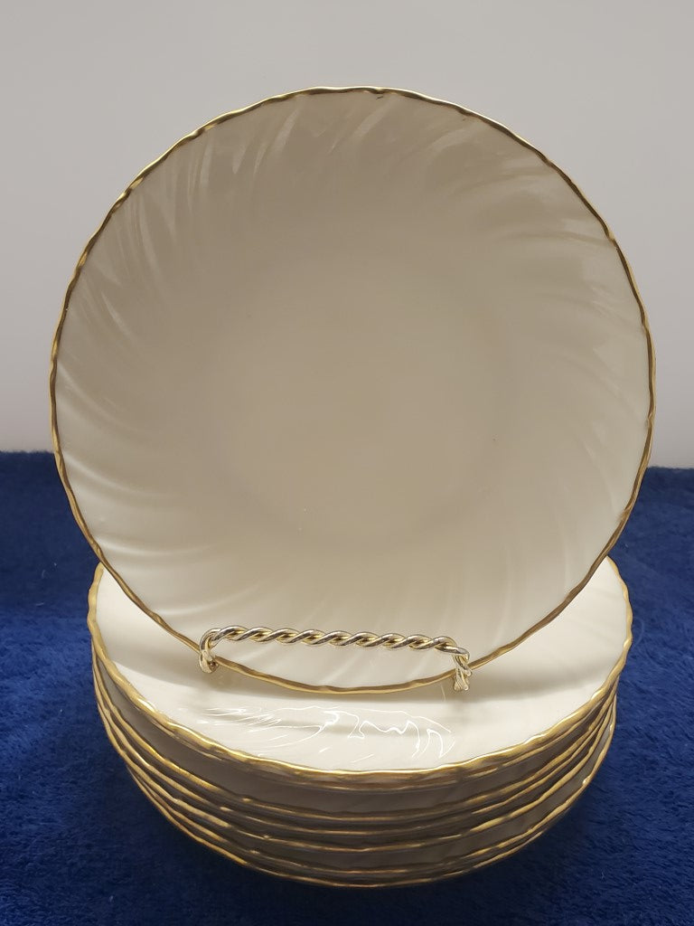Set of 9 Lenox Laurent Bread & Butter Plates LK
