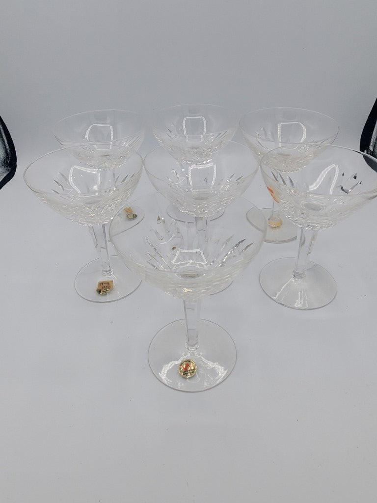 Set of 7 Royal Leerdam - Netherland Rubato Champagne/Tall Sherbets LK