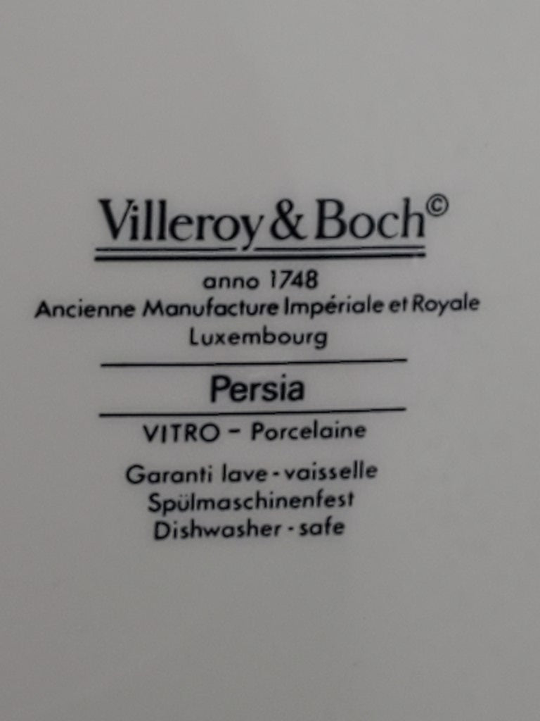 Set of 3 Villeroy & Boch Persia Bread & Butter Plates LK