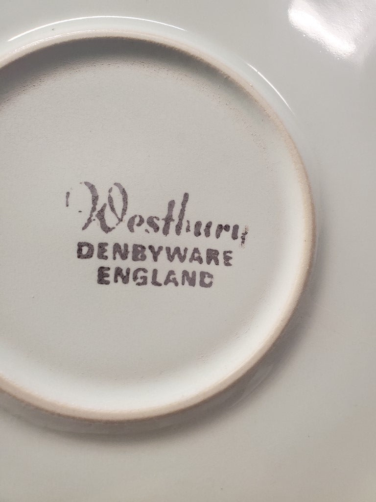 Set of 8 Denby Westbury Dinner Plates LK