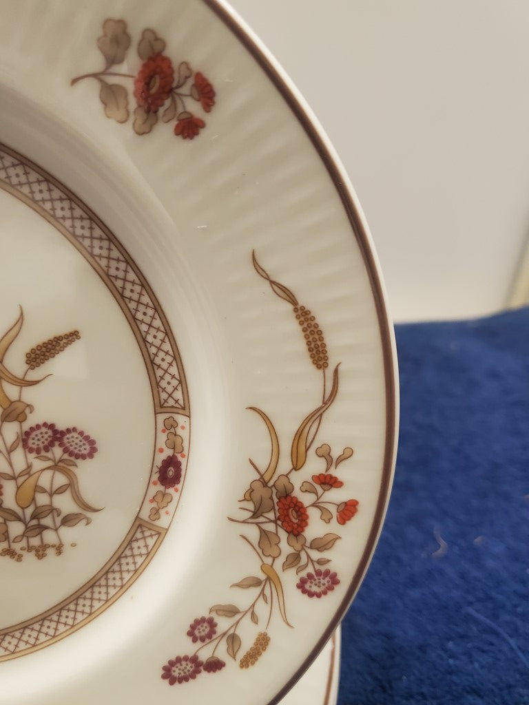 Set of 3 Royal Doulton Russet Glen Bread & Butter Plates LK