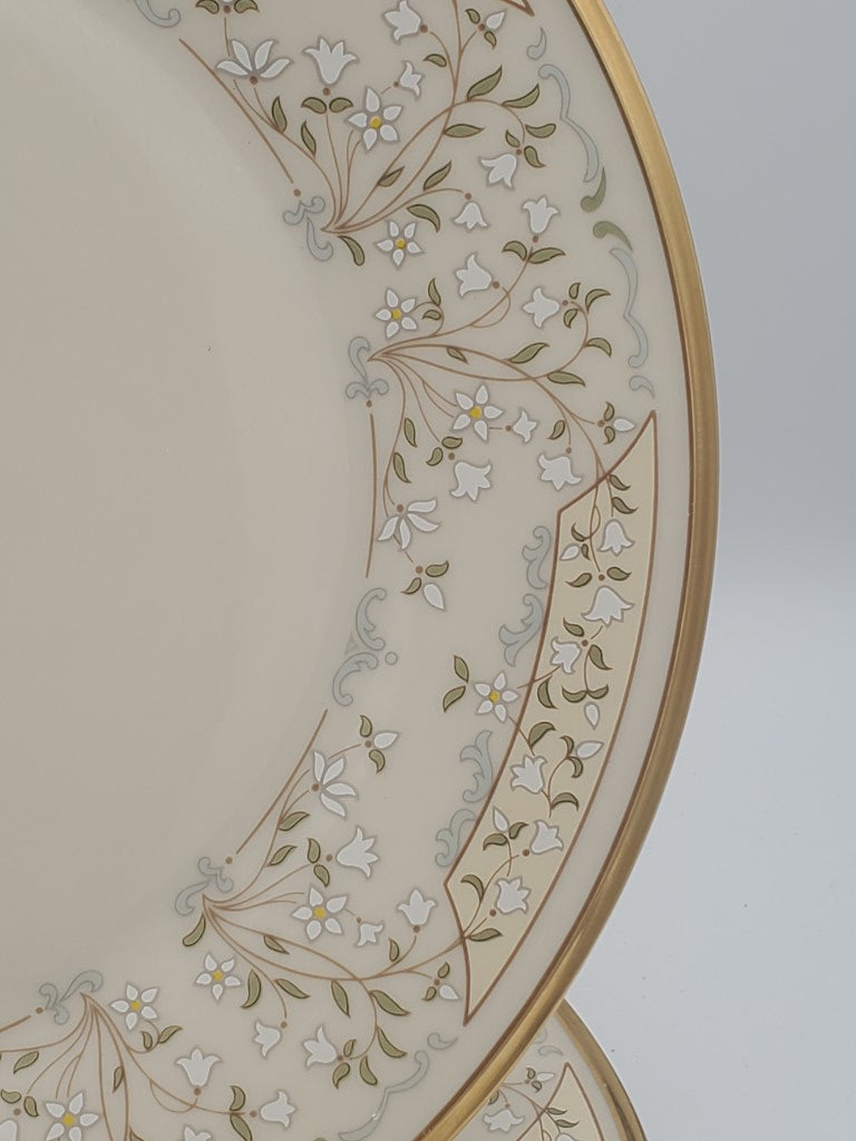 Set of 6 Lenox Meadow Song Dinner Plates LK