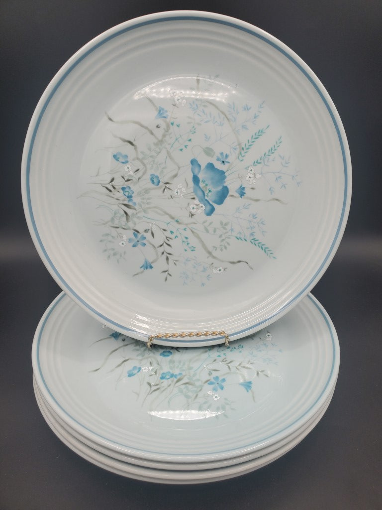 Set of 5 Royal Doulton Morning Dew Dinner Plates LK