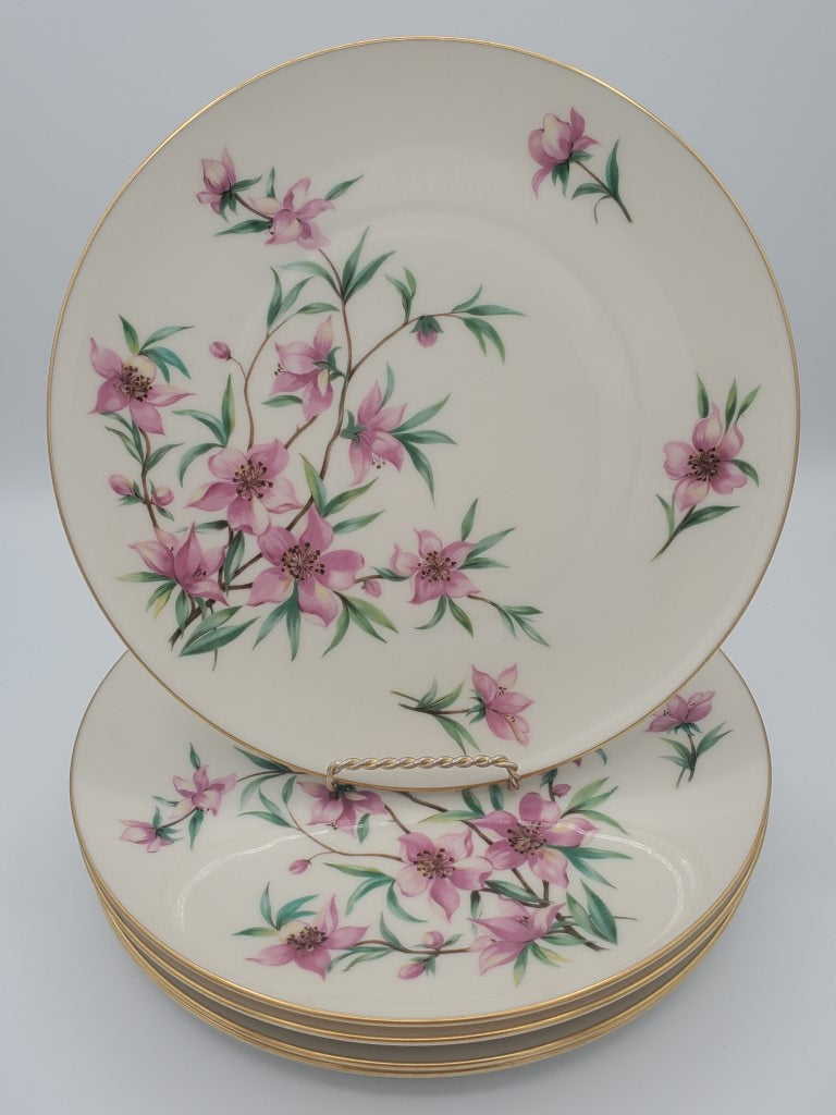 Set of 6 Lenox PeachTree Dinner Plates LK