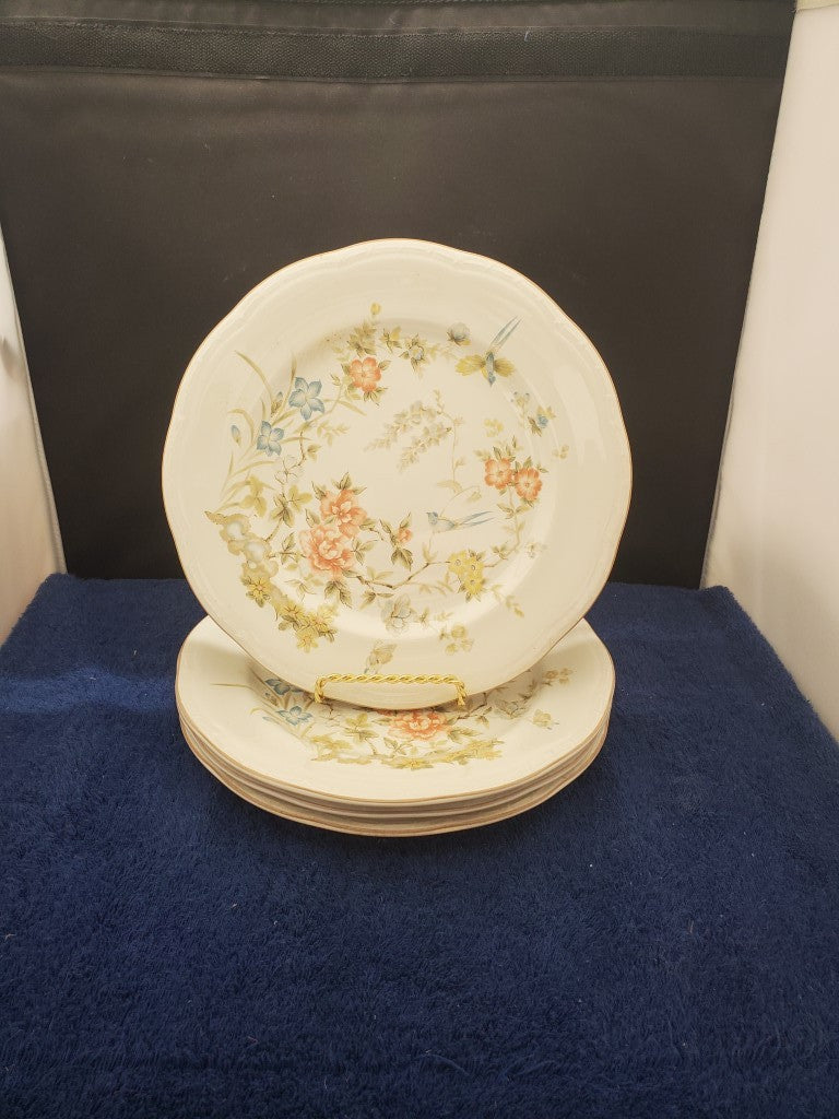 Set of 4 Mikasa Southern Belle Salad Plates