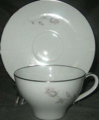 Set of 4 Noritake Pasadena Cup & Saucer Sets