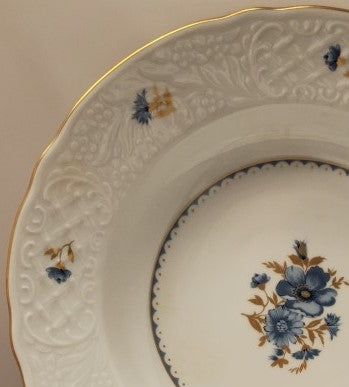 Set of 6 Oscar De La Renta Ashton Rim Soup Bowls LK