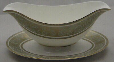 Royal Doulton English Renaissance Gravy Boat With Attached Underplate