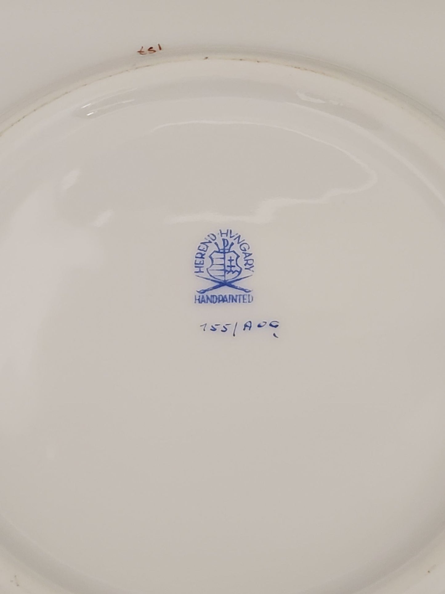 Herend Chinese Bouquet Rust (AOG) 13" Round Serving Plate (755)