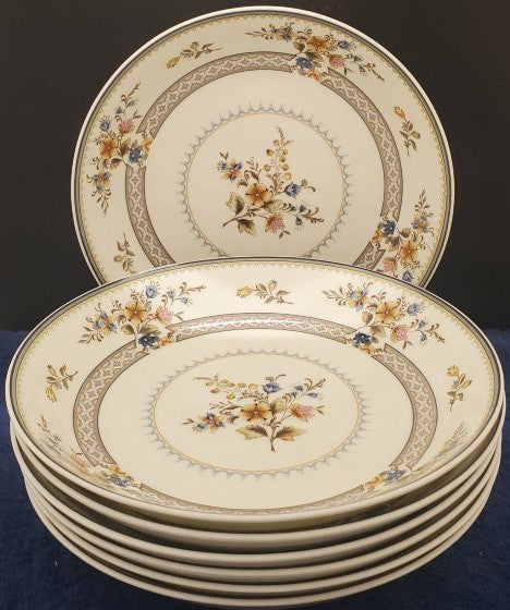 Set of 7 Mikasa Chippendale Coupe Soup Bowls LK