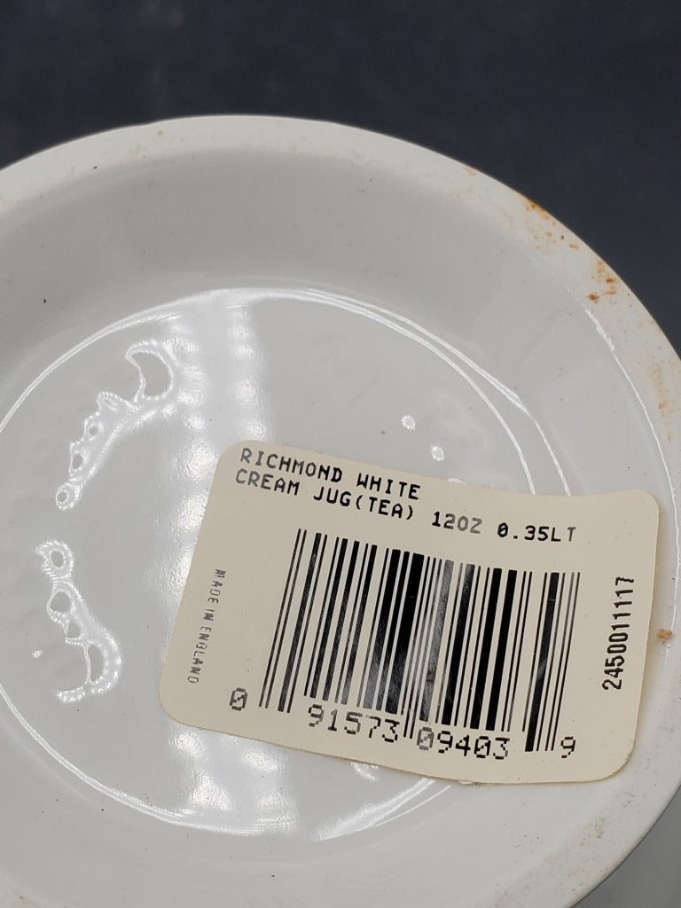 Johnson Brothers Richmond White Creamer