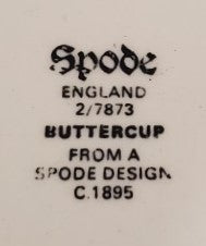 Set of 5 Spode Buttercup Bread & Butter Plates