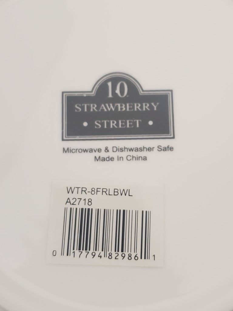 Set of 5 Ten Strawberry Street Fluted Dishs