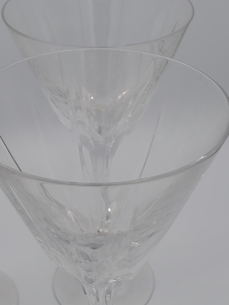 Set of 7 Gorham Crystal Excelsior Wine Glasses LK