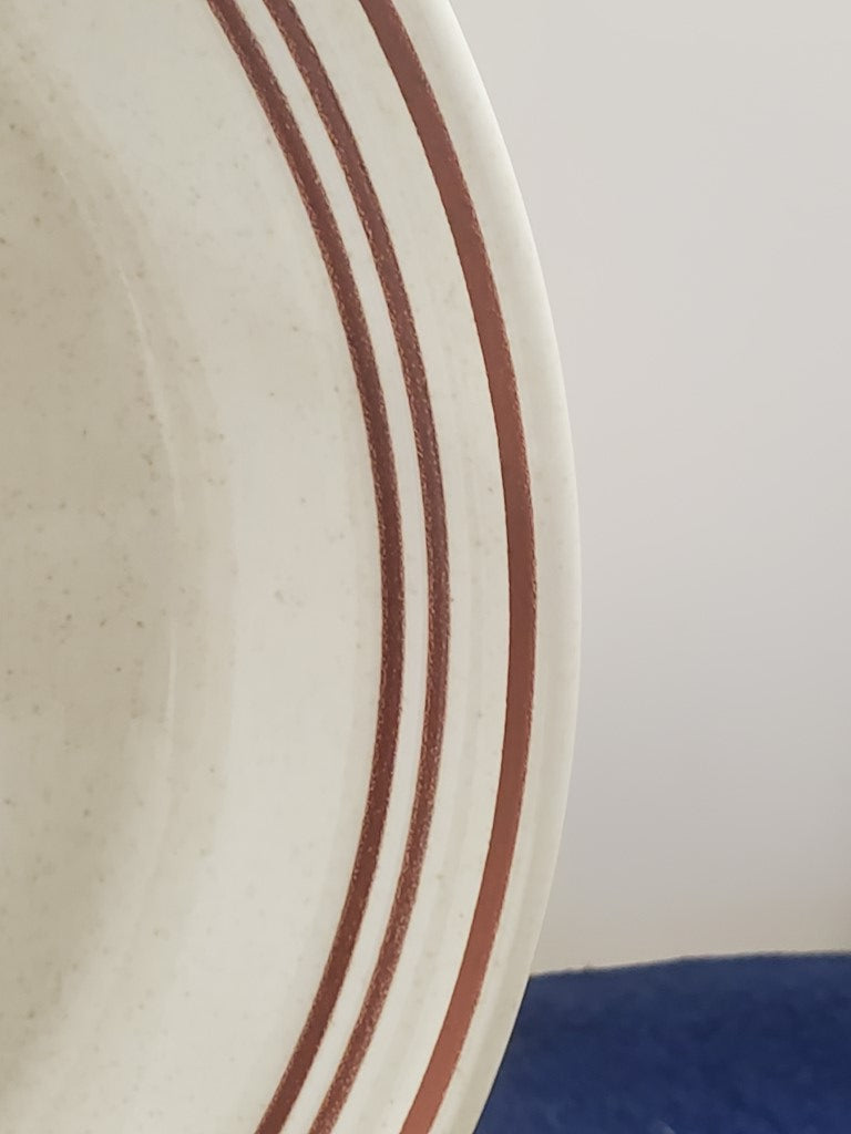 Set of 4 Royal Doulton Nutmeg Dinner Plates LK